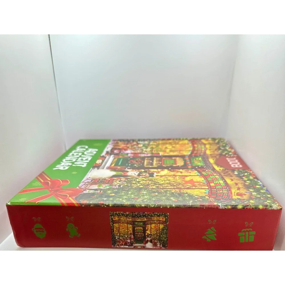 1008 Piece Christmas Shop Advent Calendar Jigsaw‎ Puzzle Boxed Holiday Fun